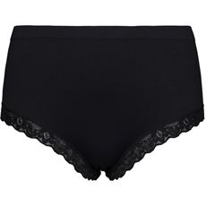 TIM OG SIMONSEN TRUSSE, FELINE RIB MIDI PANTIES, BLACK
